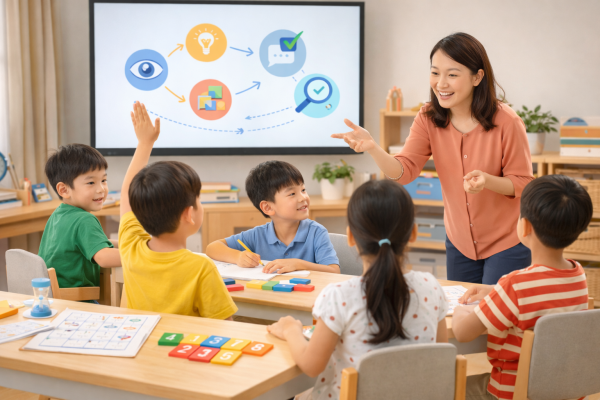 Phương pháp học toán tư duy và rèn tư duy cho trẻ tiểu học